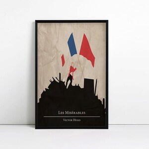 Les Miserables Print - Book Lover Gift - Victor Hugo - Literary Gift