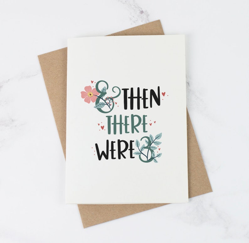 New Baby Card Pregnancy Card Congratulations Card Cute Etsy
