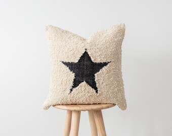authentic 24x16 small cushion Moroccan pillow Berber cushion living room design handmade cushion