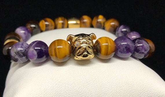 omega psi phi beaded bracelet