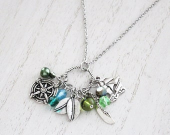 Fjord Charm Necklace Critical Role Charm Necklace Inspired Crit Role Fjord Critical Role Charm Necklace Mighty Nein Gift Warlock Paladin