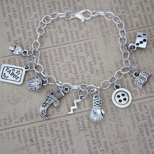 Mighty Nein Charm Bracelet Critical Role Inspired Charm Bracelet Mighty Nein Mollymauk Jester Caleb Widogast Fjord Caduceus Nott Beau Yasha