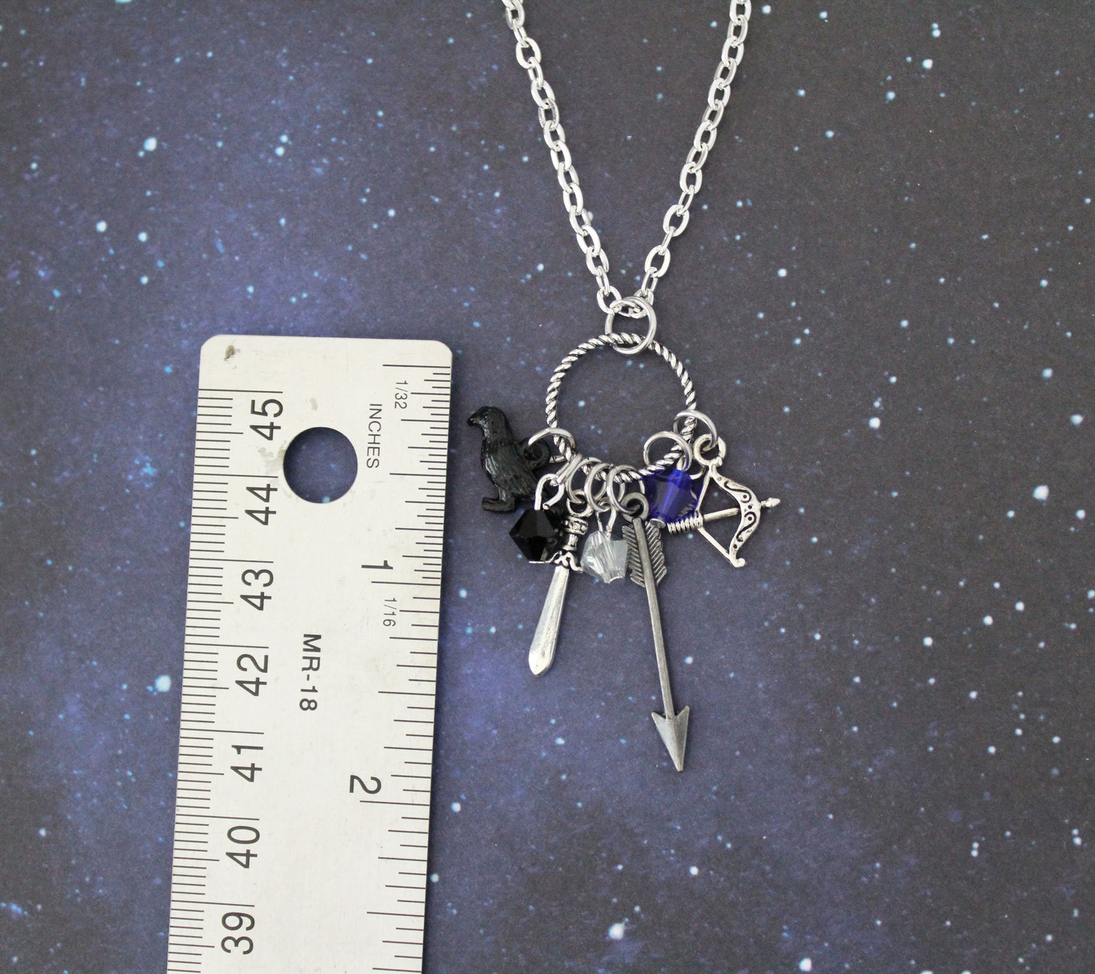 Vex and Vax Necklace Critical Role Inspired Charm Necklace Etsy