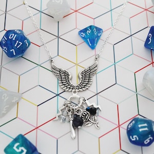 Yasha Charm Necklace Critical Role Inspired Charm Necklace Crit Role Yasha Nydoorin Critical Role Mighty Nein Necklace RPG Critical Role