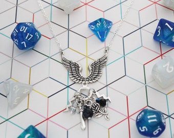 Yasha Charm Necklace Critical Role Inspired Charm Necklace Crit Role Yasha Nydoorin Critical Role Mighty Nein Necklace RPG Critical Role