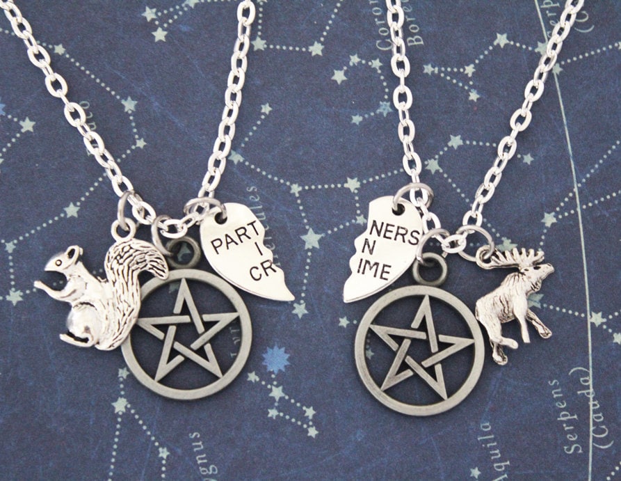 ORIGINAL DESIGN Supernatural Nickname Necklaces Best Friend Necklaces
