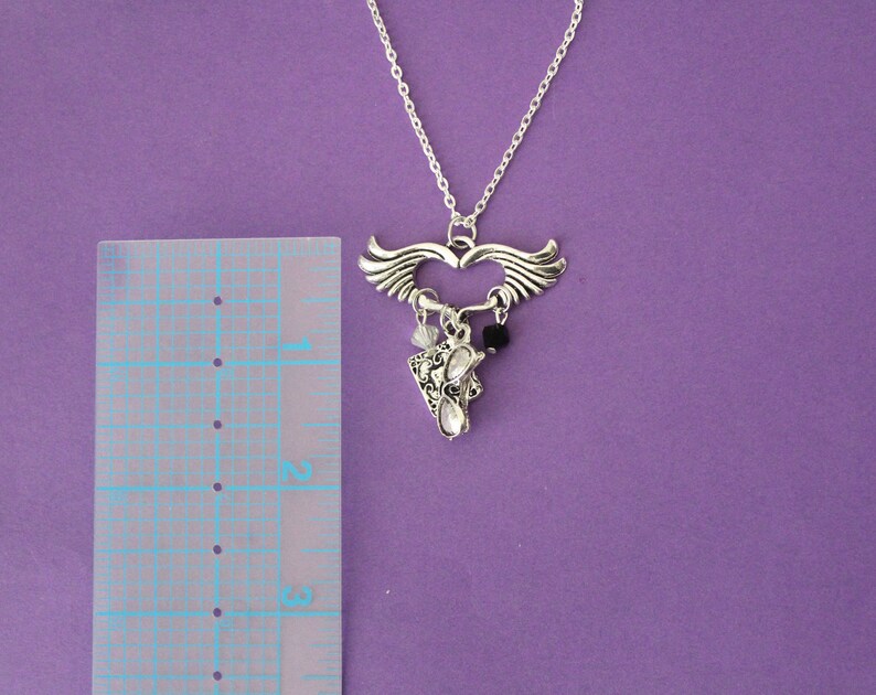 Good Omens Pendant Necklace Aziraphale and Crowley Good Omens Etsy