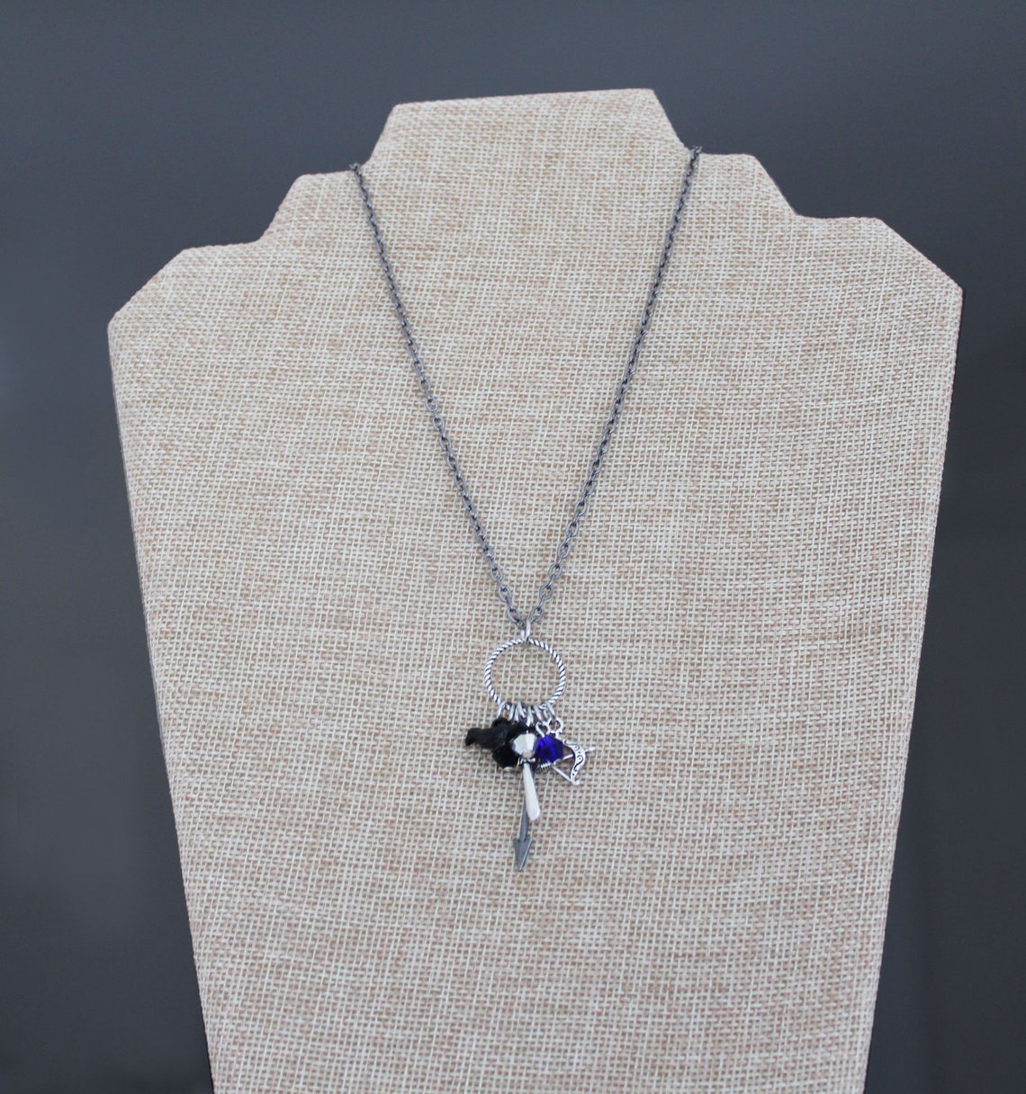 Vex and Vax Necklace Critical Role Inspired Charm Necklace Etsy