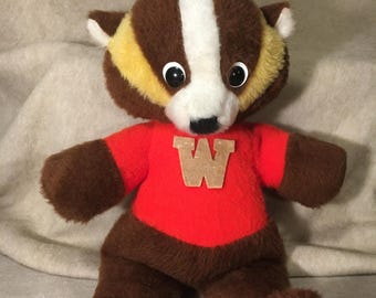 Peluche Bucky Badger de 20" - ¿años 80?