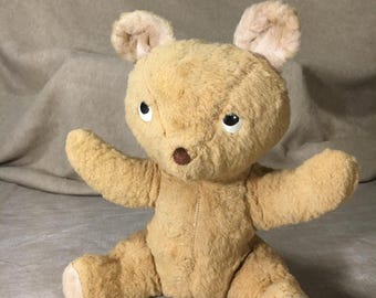 Lindo osito de peluche de 11" - ¿años 40?