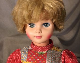 Bonita muñeca de compañía de 31" - ¿años 70?