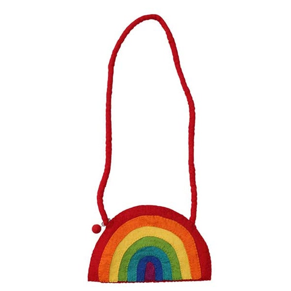 Rainbow Shoulder Bag Etsy