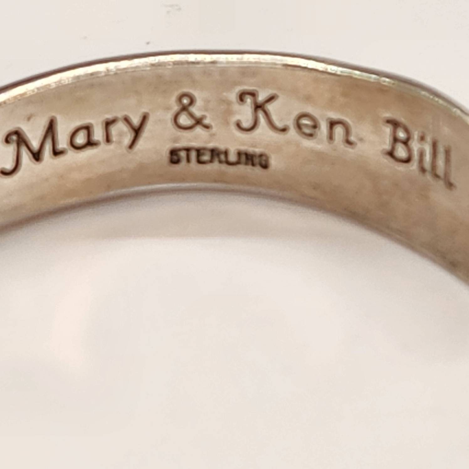 Mary &Ken BiLL シルバー バングル Mary & Ken Bill シルバーバングル ナバホ族