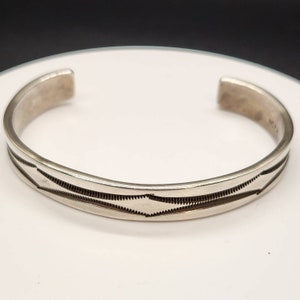 アクセサリー Navajo SterlingSilver Bracelet Nora Bill Famous Vintage Native American Navajo Nora Bill Sterling