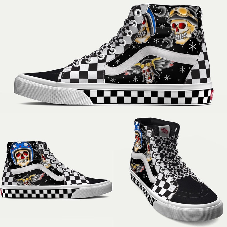 vans skull shoes
