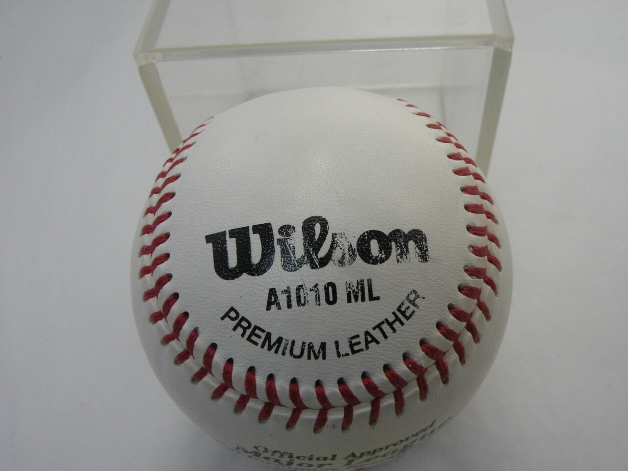Michael Jordan Signed Baseball Autographed in Cube AAI 15505 Authenticated Etsy