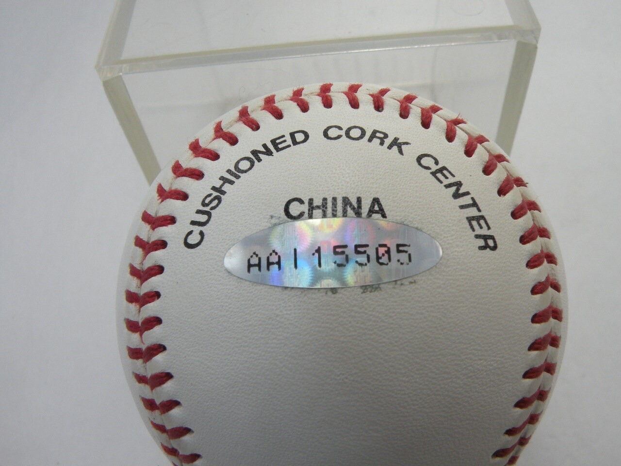 Michael Jordan Signed Baseball Autographed in Cube AAI 15505 Authenticated Etsy