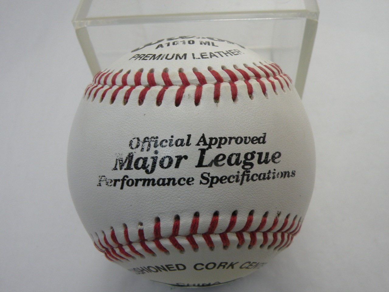 Michael Jordan Signed Baseball Autographed in Cube AAI 15505 Authenticated Etsy