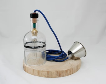 LONDON Gin Bottle lamp