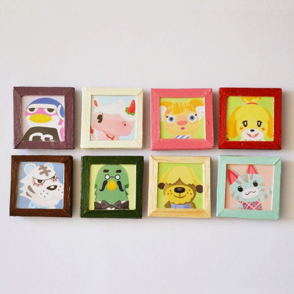 Customise your own Animal Crossing Picture Frame Magnet