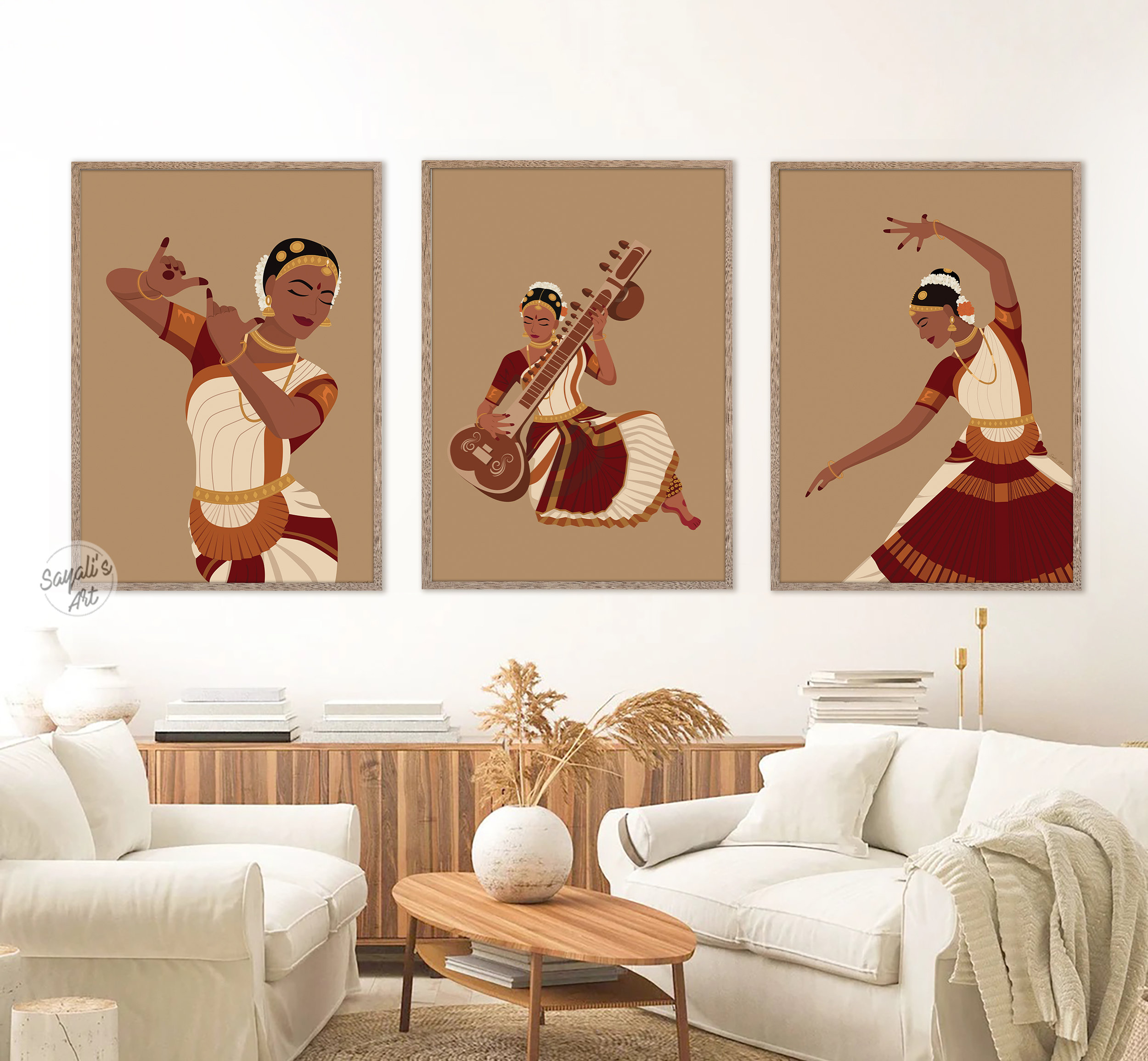 Bharatnatyam Art - Etsy