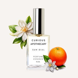 Neroli Orange Sun Dial™ Perfume | Curious Apothecary | Luxury Designer Fragrance | French Inspired | Gift for her | Citrus Floral Scent