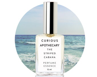 COCONUT MILK Perfume | Perfume Oil | Fragrance Spray. The Striped Cabana™ Curious Apothecary. Tropical Floral Gift for her. | Gift under 30