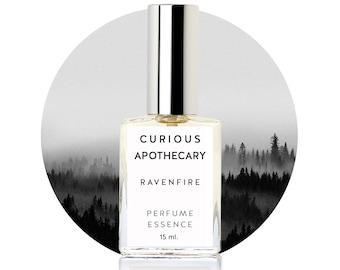 Dark Vanilla Smoke perfume, incense. Gourmand. Ravenfire
