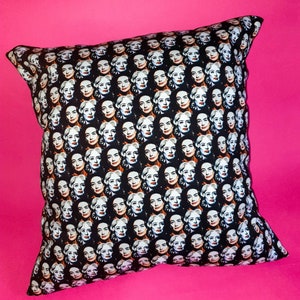 COVERS ONLY Whatever Happened to Baby Jane illustrated handmade cushion