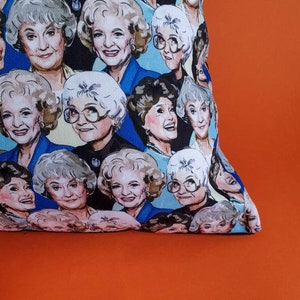 Large Golden Girls illustrated and handmade cushion image 7