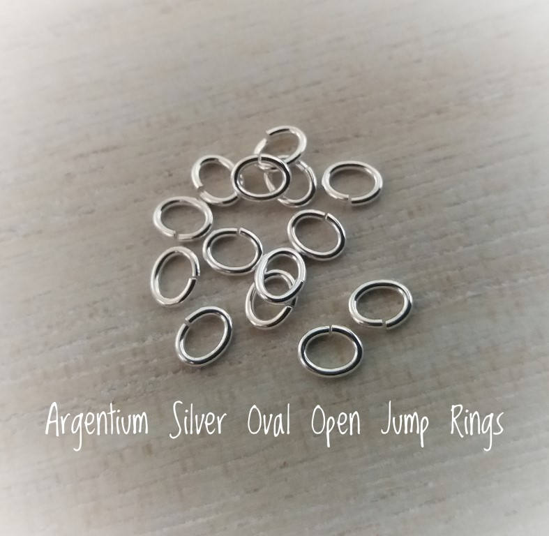 Large Silver Jump Rings, Oval Jump Rings, Large Open Ring, Twisted Hoop  Rings, Oval Silver Hoop, Loop Connector, 6 Pc