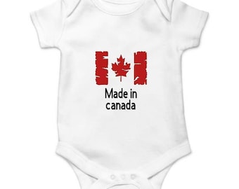 made in Canada Baby body suit