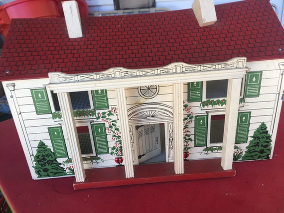 vintage colonial dollhouse