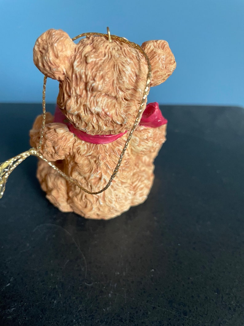 Vintage Teddy Bear Music Box Ornament by San Franciso Music Etsy