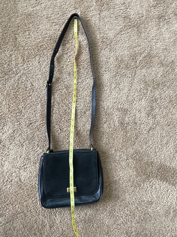 Fossil Black Leather Crossbody Bag - image 6