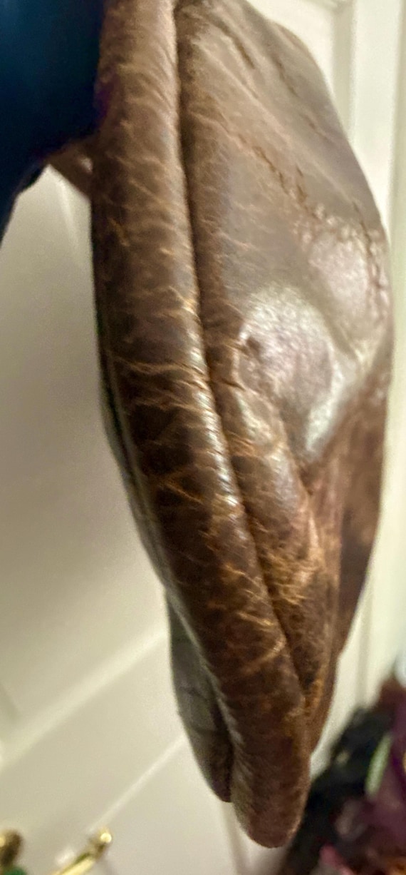 Lilypad Creations Handmade Patchwork Leather Cros… - image 5