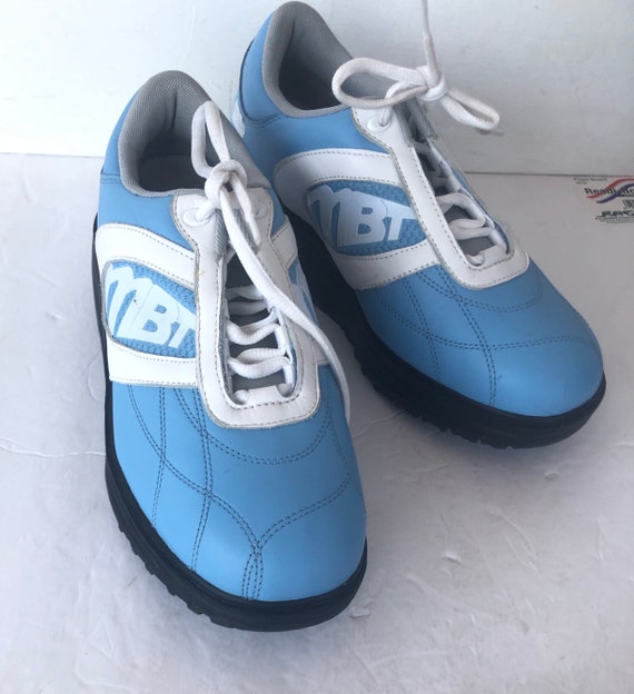 Vintage MBT Blue Leather Toning Comfort Oxford Shoes | Etsy