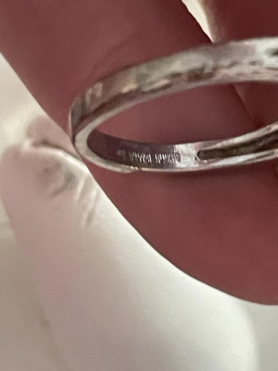 Opal Blue topaz amethyst statement ring - image 8