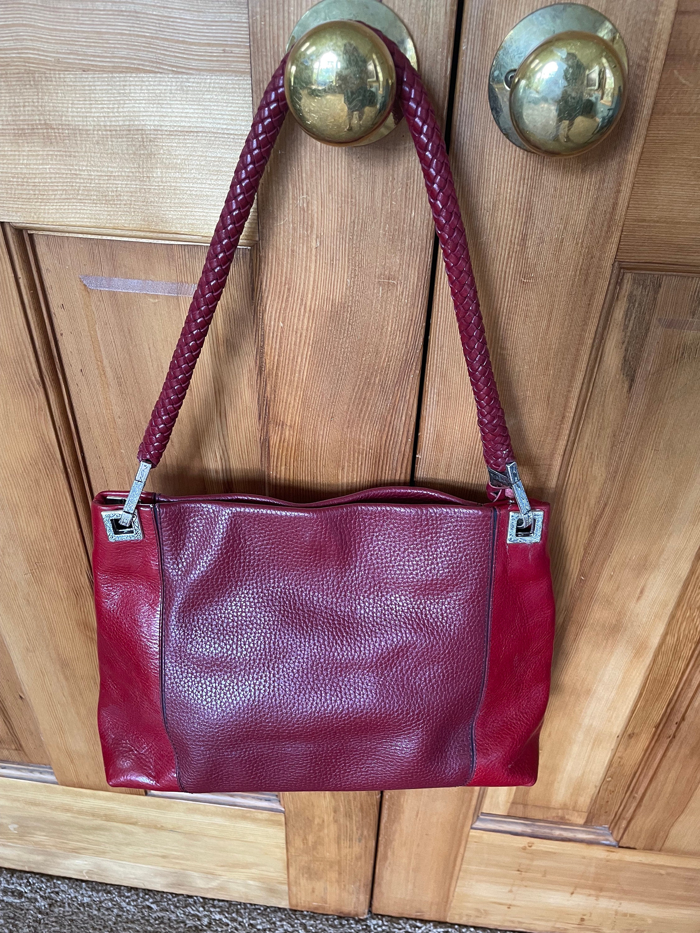 Brighton heart red handbag purse | Red handbag, Red leather bag, Handbag