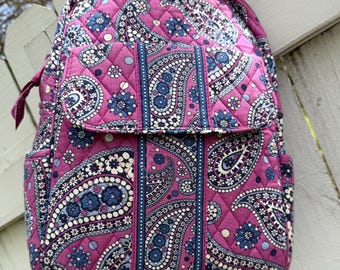 Vintage Retired Vera Bradley Multiple Purple and Pink Floral  display picture 2