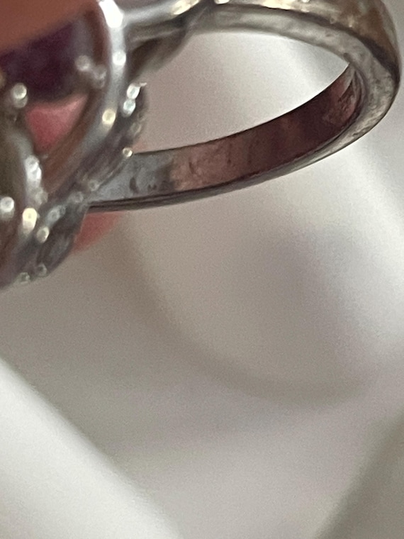 Opal Blue topaz amethyst statement ring - image 7