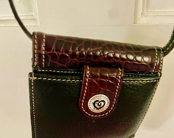Brighton Convertible Crossbody Bag Wallet two tone minimalist