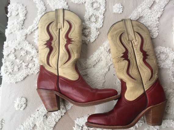 frye white cowboy boots