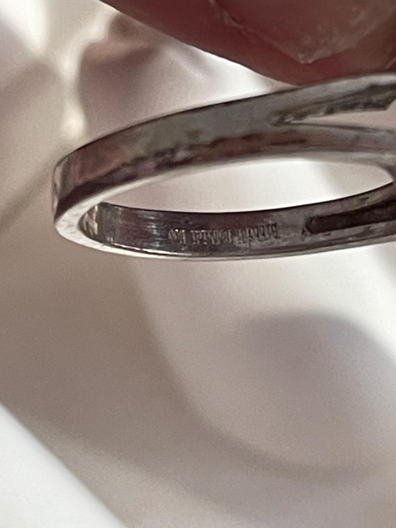 Opal Blue topaz amethyst statement ring - image 6