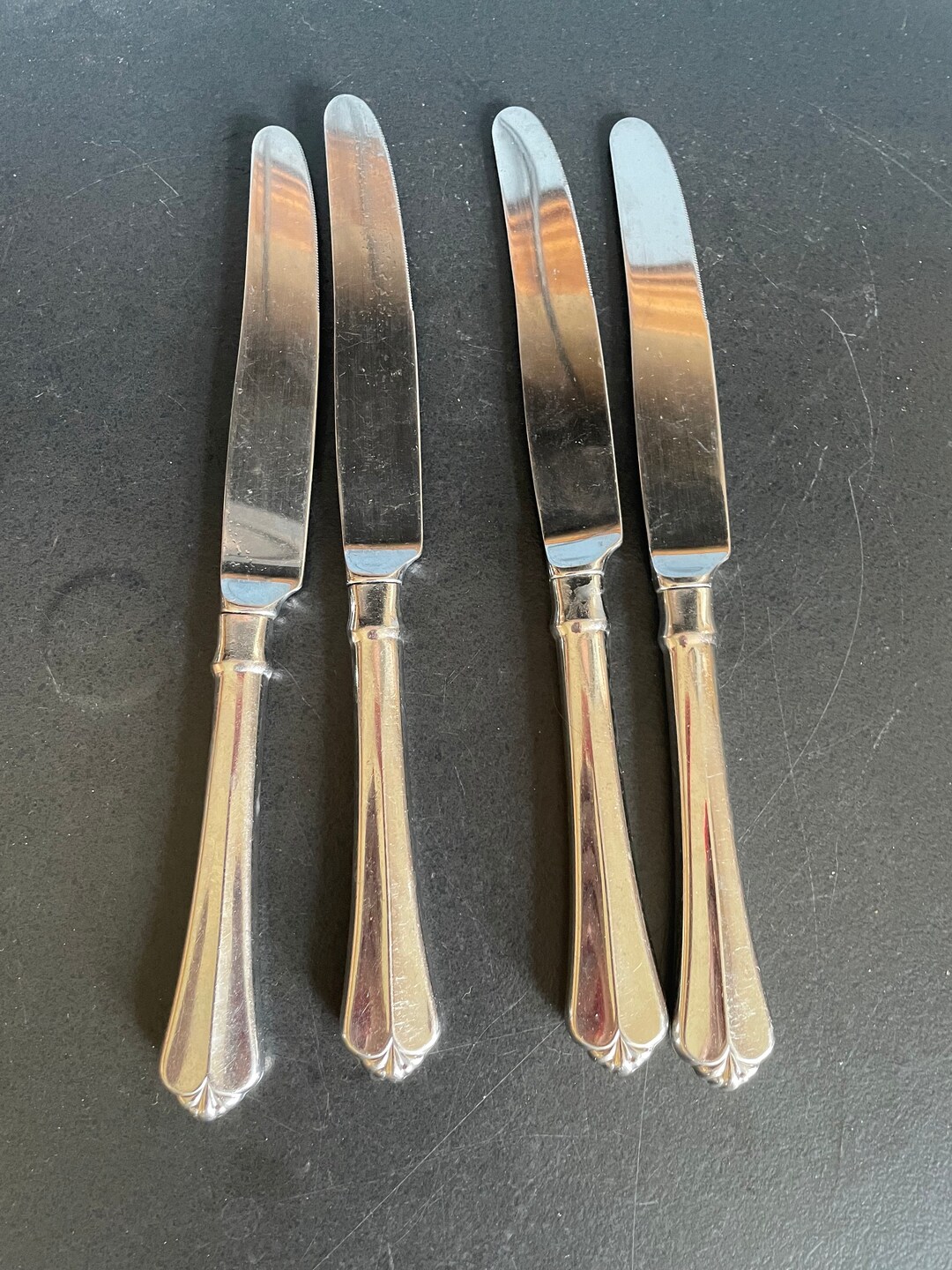 Vintage Oneida Cube Heirloom Julliard Knives Flatware Etsy