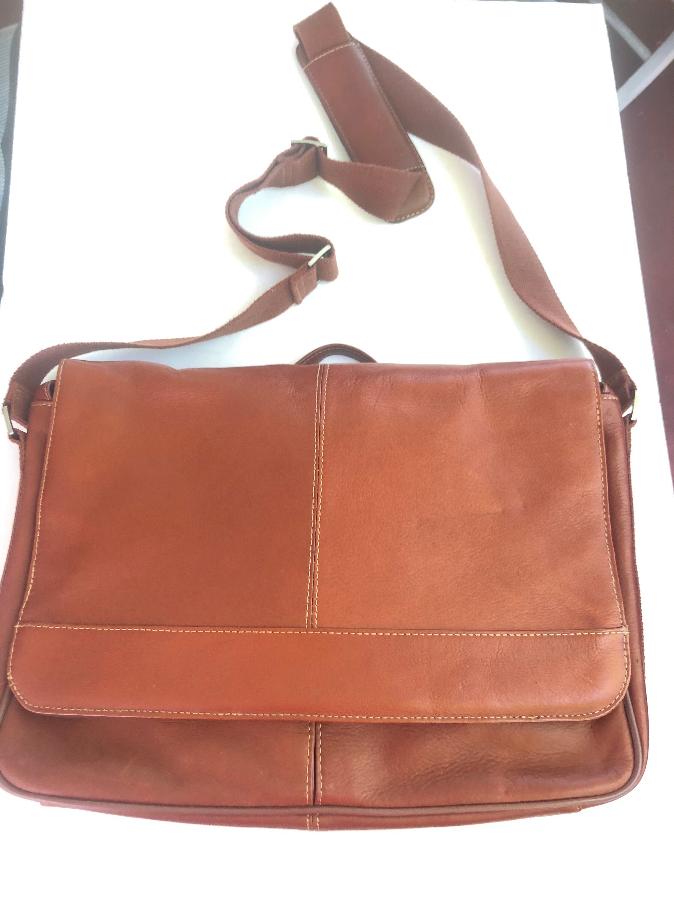 wilson leather computer bag