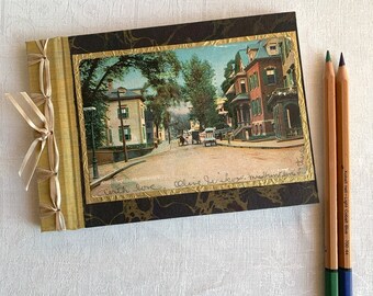 Vintage Providence Post Card Journal