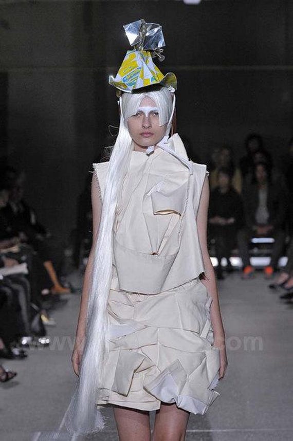 MIU MIU printed abstract headband Made in Italy - image 5