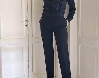 GUCCI 1998 black cotton pants