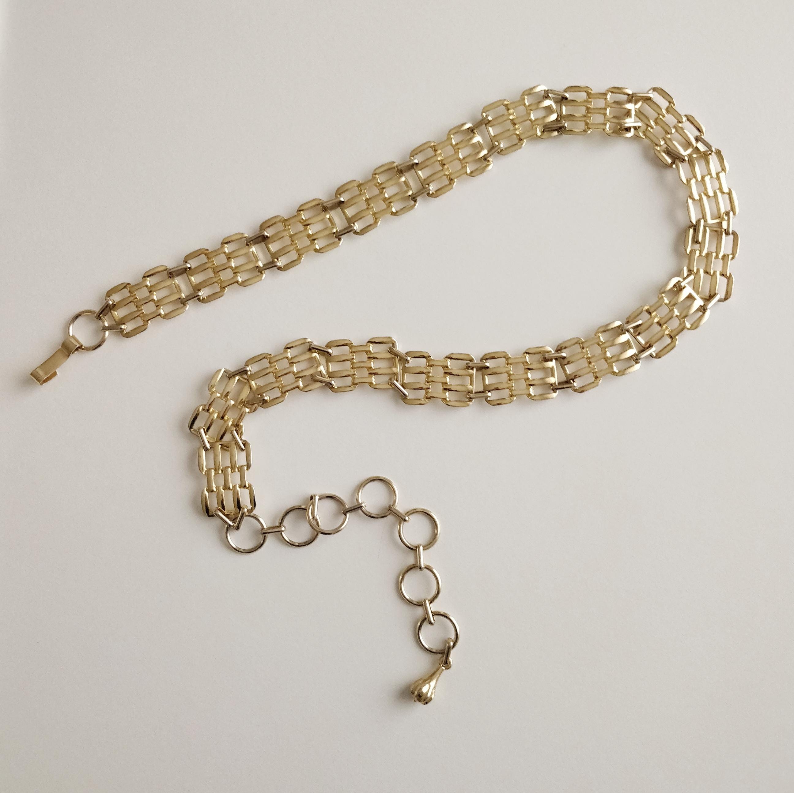 Italy Gold Link Belt - Etsy display picture 2